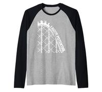 Montaña rusa I Have Potential Funny Roller Coaster Lover Camiseta Manga Raglan