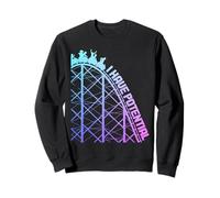 Montaña rusa I Have Potential Funny Roller Coaster Lover Sudadera