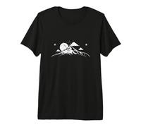 Montaña Stratovolcano Oregon USA Portland Camiseta Premium
