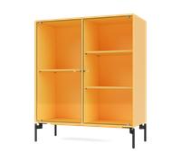 Montana Vitrina Ripple II 69.6x82.2x30 cm Acacia-ben black