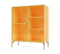 Montana Vitrina Ripple II 69.6x82.2x30 cm Acacia-ben brass