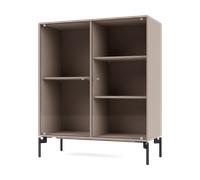 Montana Vitrina Ripple II 69.6x82.2x30 cm Mushroom-ben black
