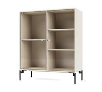 Montana Vitrina Ripple II 69.6x82.2x30 cm Oat-ben black