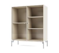 Montana Vitrina Ripple II 69.6x82.2x30 cm Oat-ben chrome