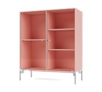 Montana Vitrina Ripple II 69.6x82.2x30 cm Ruby-ben chrome