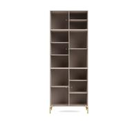 Montana Vitrina Ripple IV 69.6x187.2x38 cm Clay-ben brass