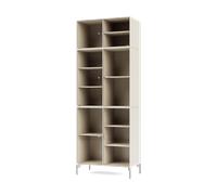 Montana Vitrina Ripple IV 69.6x187.2x38 cm Oat-ben chrome