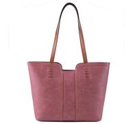 Montana West Bolso de mano para mujer, con asa superior, bolso de hombro de gran tamaño, Mauvewood Pink