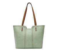 Montana West Bolsos de mano de cuero suave de la PU para las mujeres bolso de hombro de gran capacidad asa superior Satchel Bolsas de mano, forro polar verde con licencia oficial de star wars silent one crew.