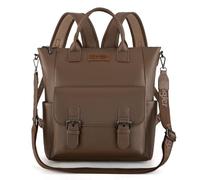 Montana West Wrangler - Mochila mediana convertible para mujer, con correa cruzada, para viajes y trabajo, Caqui, M, Ocio