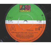 Montana When You Wish Upon A Star 7" Atlantic K11087 EX 1978 a-side featuring Sister Sledge, there is handwriting on the label and 2mm drill hole in label rim