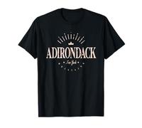 Montañas Adirondack New York Modern - Las Adirondacks NY Camiseta