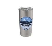 Montañas Adirondack Vaso térmico de acero inoxidable de doble pared