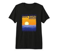 Montañas Blue Ridge Monte Mitchell de los Apalaches Camiseta Premium
