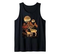 Montañas del desierto, cañones Desert Bighorn Sheep Camiseta sin Mangas