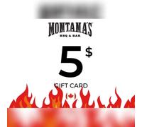 Montana's Gift Card 5 CAD Key - CANADA