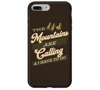 Montañas Llamando Senderismo Naturaleza Amante Escalada Al aire libre Carcasa para iPhone 7 Plus/8 Plus