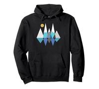 Montañas sobre un Lago Sudadera con Capucha