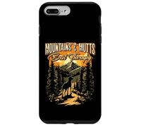 Montañas Y Mutts Mejor Terapia Trekkng Perro Senderismo Carcasa para iPhone 7 Plus/8 Plus