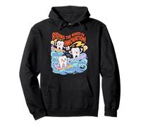 Montando Las Olas de la innovación Lindo diseño de Dientes Sudadera con Capucha