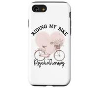 Montando Mi Bicicleta Psicoterapia Estilo Corazón Carcasa para iPhone SE (2020) / 7/8