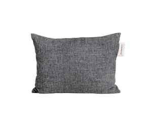 MONTANDOR - Almohada Calefactora infrarroja - Para Interior y Exterior | Hogar, Café, Restaurante, Terraza - Tecnología Infrarroja - Sin Cables - Batería Recargable - 60x40 cm - Color Gris