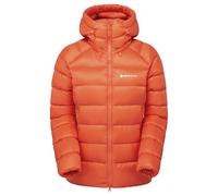 Montane Chaqueta de plumón con capucha Anti-Freeze XT para mujer, Tigerlily, 38