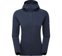 Montane F Protium Hoodie, sudadera polar, mujer, azul 38(M) ECLIPSE BLUE