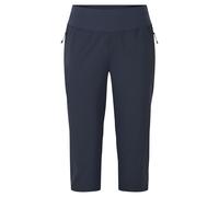 Montane F Tucana Lite Capri Pants, pantalones de senderismo, mujer, azul 40(L) ECLIPSE BLUE