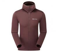 Montane Protium Hoodie, sudadera polar, hombre, marrón L(52) DARK GARNET
