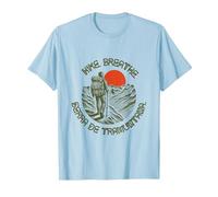 Montañismo - Sierra de Tramuntana Camiseta, Hombre, Azul Bebé, M