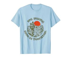 Montañismo - Sierra de Tramuntana Camiseta, Hombre, Azul Bebé, M