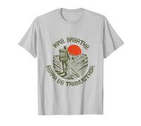 Montañismo - Sierra de Tramuntana Camiseta, Hombre, Plata, M