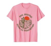 Montañismo - Sierra de Tramuntana Camiseta, Hombre, Rosado, L