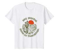 Montañismo - Sierra de Tramuntana Camiseta, Niños, Blanco, 12 años