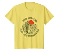 Montañismo - Sierra de Tramuntana Camiseta, Niños, Limón, 4 años
