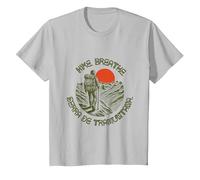 Montañismo - Sierra de Tramuntana Camiseta, Niños, Plata, 6 años