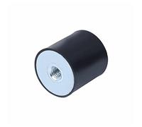 Montar Amortiguador 8 Uds M4 M5 M6 Soportes de Goma amortiguadores, reemplazos de aislador de vibración Hembra de Rosca, Almohadilla antivibración Bloque de Base Plana Pernos de amortiguación (Size :
