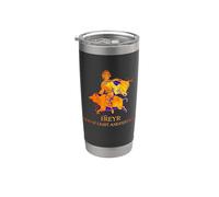 Montar en Gullinborsti - Dios vikingo Freyr Vaso térmico de acero inoxidable de doble pared