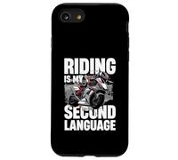 Montar es mi segundo idioma estilo de vida de motociclista Carcasa para iPhone SE (2020) / 7 / 8