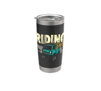 Montar sucio todoterreno ama el estilo de vida 4x4 carreras todoterreno Vaso térmico de acero inoxidable de doble pared