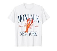 Montauk New York EST. 1660 - Dinero Antiguo, estético, Retro Camiseta