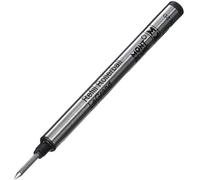 Montblanc 105164 Recambios de punta mediana para Rollerball LeGrand - Recargas de alta calidad Mystery Black, 1 paquete x 2 Recargas