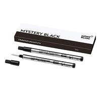 Montblanc 105166 Recambios de punta fina para Rollerball LeGrand - Recargas de alta calidad Mystery Black, 1 paquete x 2 Recargas