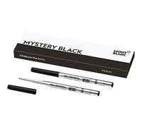Montblanc 116190 Recambios para esferógrafo de tamaño M - Recargas de alta calidad en color Mystery Black