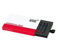 Montblanc Cartuchos de tinta fina Corn Poppy Red - Lujosas recargas para pluma, 8 x paquete