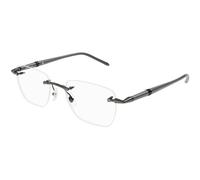 Montblanc Hombre Montblanc MB0346O 003 Monturas ópticas Metal Rutenio Transparente Cuadrada