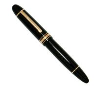 Montblanc Meisterstuck 149 rojo oro pluma estilográfica 113608 con frasco de tinta