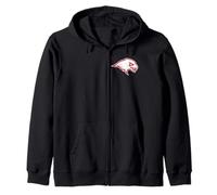 Montclair State University Red Hawks Mascot Head Logo Sudadera con Capucha