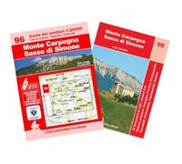 Monte Carpegna Sasso Di Simone. Carta dei sentieri 1:25000. Con guida escursionistica. Con Carta geografica ripiegata (Trekking week-end)